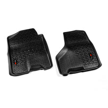 Cargar imagen en el visor de la galería, Rugged Ridge Floor Liner Front Black 2009-2011 Dodge Ram 1500 / 2500 / 3500 Crew Cab