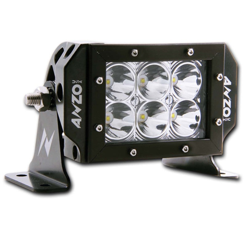 ANZO Luz todoterreno resistente LED de alta intensidad de 6 pulgadas y 3 W (punto)