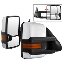 Cargar imagen en el visor de la galería, xTune Chevy Silverado 99-06 G3 LED Signal Telescoping Mirror Chrome - SET MIR-CS03S-G3C-MA-AM-SET
