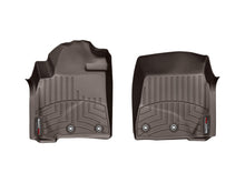 Cargar imagen en el visor de la galería, WeatherTech 2012-2015 Toyota Land Cruiser Front FloorLiner - Cocoa