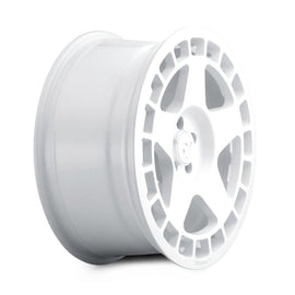 quince52 Turbomac 18x8.5 5x112 45mm ET 66.56mm Rueda central Rally blanca
