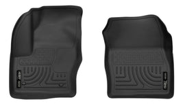 Husky Liners 13-18 Ford C-Max / 13-19 Ford Escape X-act Contour Series Revestimientos de piso delantero - Negro