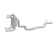 Cargar imagen en el visor de la galería, MagnaFlow Sys C/B 2015-2017 Volkswagen Golf R 3 pulgadas SS pulidas Quad Tip salida trasera dividida