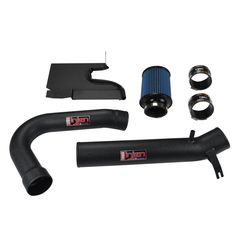 Injen 11-14 Chrysler 300/Dodge Charger/Challenger V6 3.6L Pentastar con MR Tech&amp;Heat Shield Wrinkle Bl