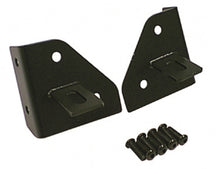 Cargar imagen en el visor de la galería, Rugged Ridge 76-95 Jeep CJ/YJ Black Windshield Hinge Light Brackets