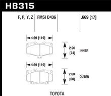 Cargar imagen en el visor de la galería, Hawk Performance Ceramic Street Brake Pads
