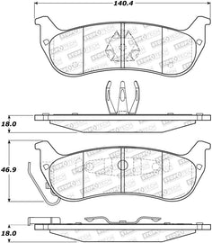 StopTech Street Brake Pads