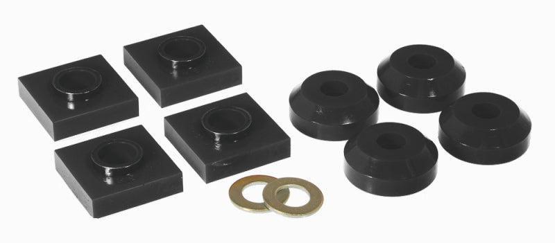 Soportes de caja de transferencia Prothane 76 y anteriores Ford F150/250 - Negro