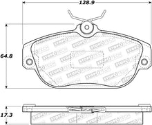 Load image into Gallery viewer, StopTech Street Touring 92-97 Volvo 960 Front Brake Pads - Semi-Metallic