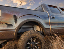Cargar imagen en el visor de la galería, Husky Liners 07-13 Chevy/GMC Silverado/Sierra Black Rear Wheel Well Guards