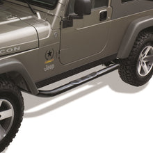Cargar imagen en el visor de la galería, Westin 2004-2006 Jeep Wrangler Unlimited 2 Door Signature 3 Nerf Step Bars - Black
