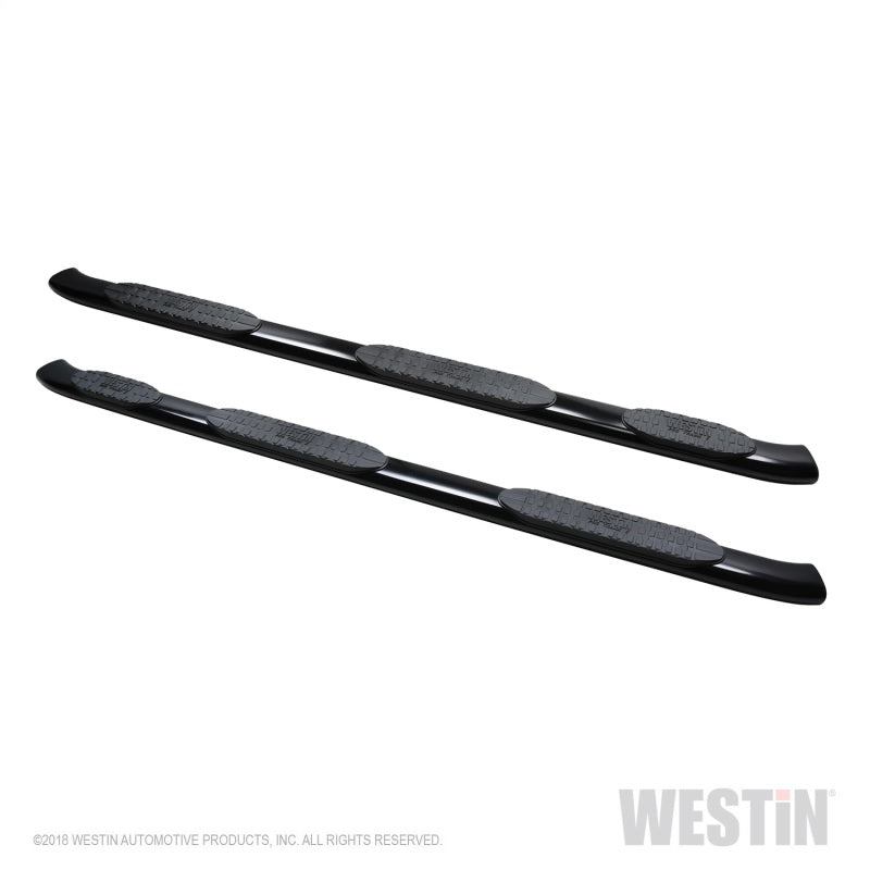Westin 19-22 RAM 1500 CC 5 pies 7 pulgadas. Cama (excepto Classic) PRO TRAXX 5 W2W Oval Nerf Step Bars - Negro