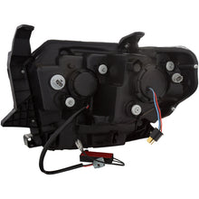 Cargar imagen en el visor de la galería, ANZO 2014-2015 Toyota Tundra Proyector Faros delanteros con barra en U cromada con DRL
