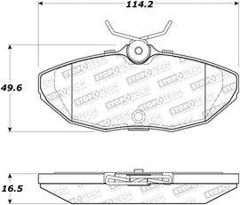 StopTech Street Brake Pads