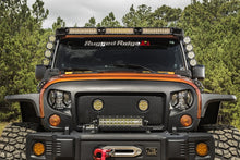 Cargar imagen en el visor de la galería, Rugged Ridge 07-18 Jeep Wrangler JK Elite Fast Track Windshield Light Bar Mount w/ Crossbar