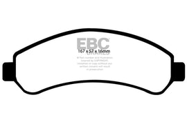 EBC 98-05 Chevrolet Blazer 4.3 2WD Pastillas de freno delanteras Greenstuff