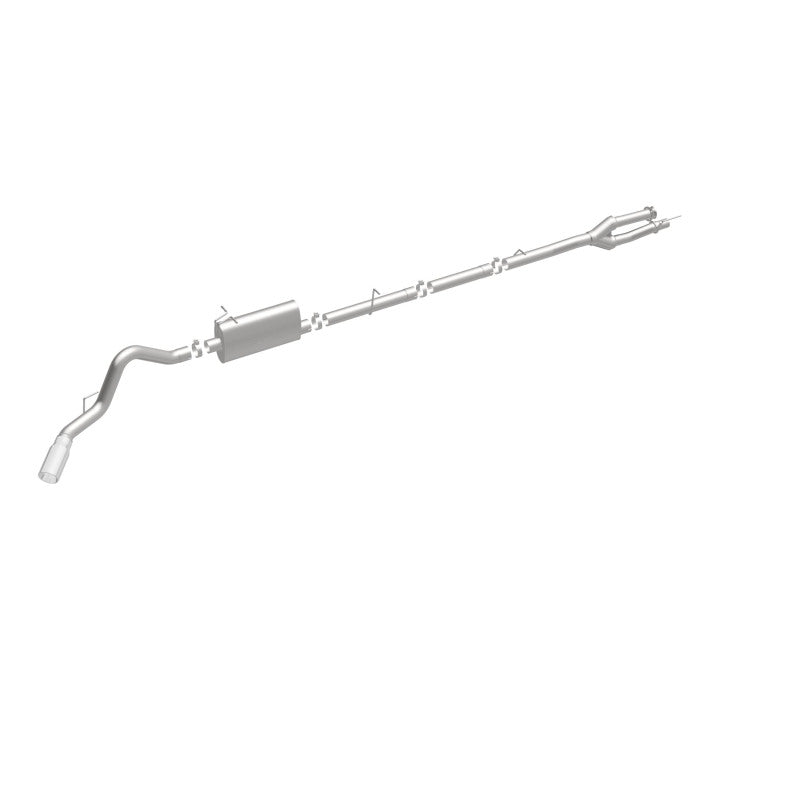 MagnaFlow Sys C/B 11-15 Ford Super Duty F250 6.2L EC CC, SS 3.5 pulg. Extensión lateral de paso trasero simple Punta de 5 pulg.