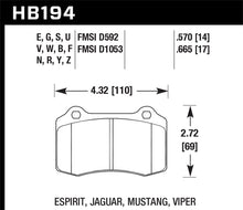 Cargar imagen en el visor de la galería, Hawk 2010 Camaro SS HP+ Street Rear Brake Pads