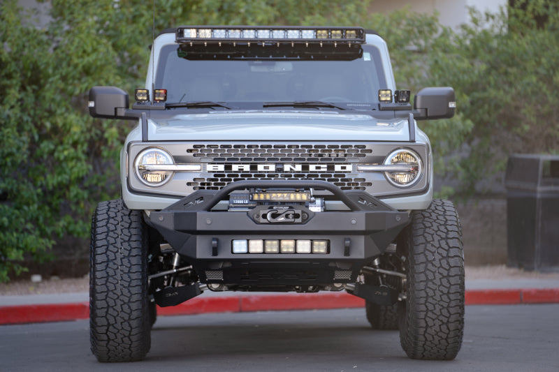 DV8 Offroad 21-22 Ford Bronco Placa protectora de brazo de control inferior delantero