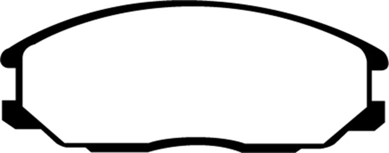 EBC 01-06 Hyundai Santa Fe 2.4 Pastillas de freno delanteras Yellowstuff