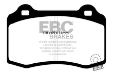 Load image into Gallery viewer, EBC 2018+ Dodge Durango 6.4L SRT Extra Duty Rear Brake Pads
