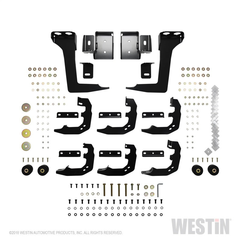Westin 2019 Ram 1500 Crew Cab PRO TRAXX 5 W2W Barras de paso Nerf ovaladas - Acero inoxidable
