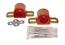 Cargar imagen en el visor de la galería, Energy Suspension 86-91 Mazda RX7 Red 24mm Front Sway Bar Bushings