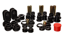 Cargar imagen en el visor de la galería, Energy Suspensión 92-06 Ford E-250/E-350 Van 2WD Juego de bujes maestros Hyper-flex negros