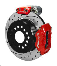 Load image into Gallery viewer, Wilwood Forged Dynalite Rear Electronic Parking Brake Kit - Red Powder Coat Caliper - SRP D/S Rotor