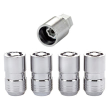 Cargar imagen en el visor de la galería, McGard Wheel Lock Nut Set - 4pk. (Cone Seat) M14X1.5 / 21mm &amp; 22mm Dual Hex / 1.639in. L - Chrome