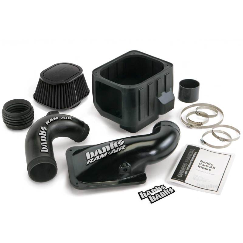 Banks Power 04-05 Chevy 6.6L LLY Sistema de admisión de aire Ram - Filtro seco