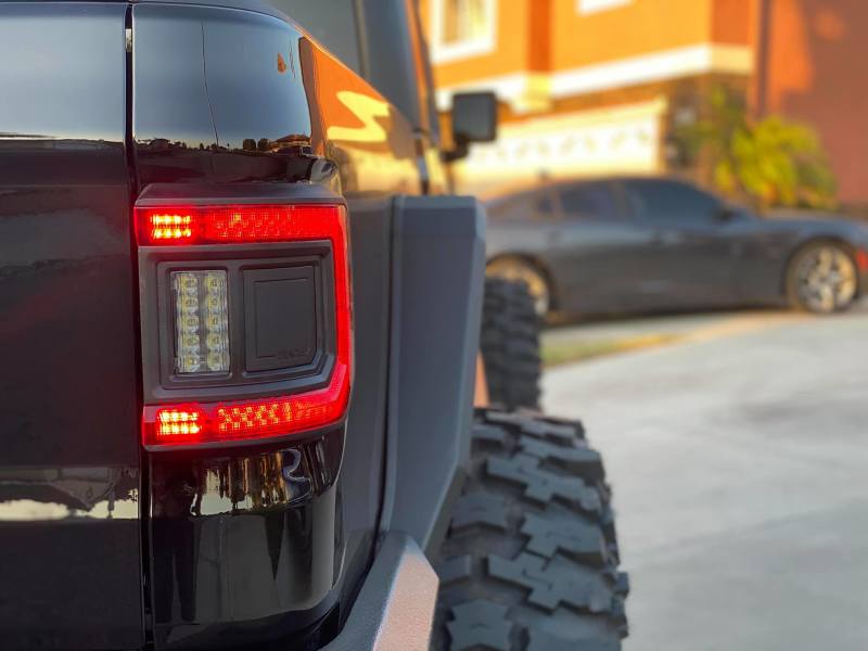 Oracle Jeep Gladiator JT Flush Mount LED Standard Red Tail Lights | 5882-504