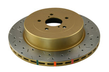 Cargar imagen en el visor de la galería, DBA 04-07 WRX/STI Turbo 10 Rotor trasero perforado y ranurado serie 4000