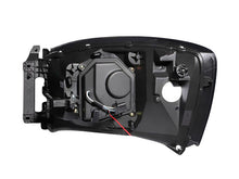 Cargar imagen en el visor de la galería, ANZO 2006-2008 Dodge Ram 1500 Faros delanteros con proyector con halo cromado (CCFL)