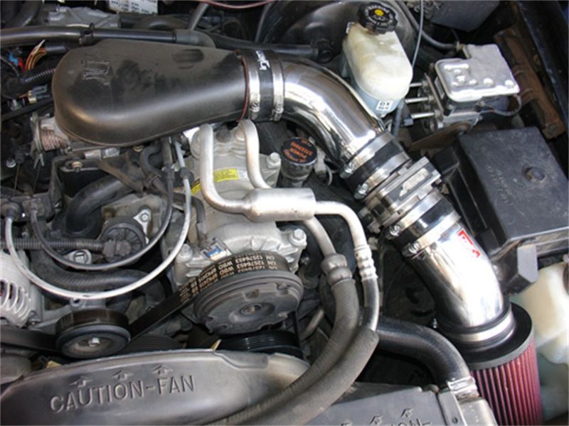 Injen 94-04 S10 Sonoma Jimmy Blazer 4.3L V6 Sistema de admisión de aire Power-Flow pulido