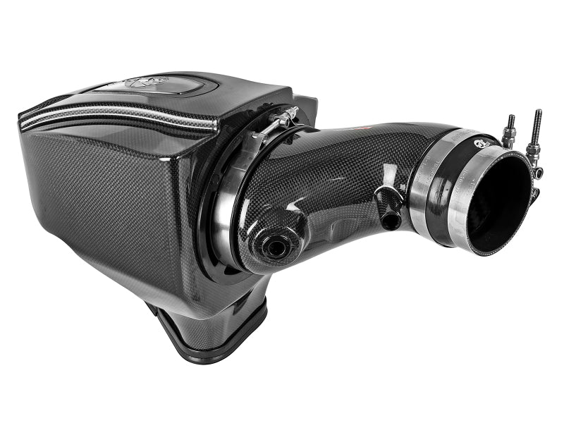 aFe Black Series CAIS de fibra de carbono con filtro PDS 11-19 Dodge Challenger/Charger SRT8 V8-6.4L