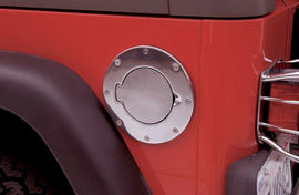 Rampage 1997-2006 Jeep Wrangler(TJ) Cubierta de gas estilo Billet - Pulido