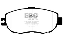 Cargar imagen en el visor de la galería, EBC 93-94 Lexus LS400 4.0 Pastillas de freno delanteras Greenstuff