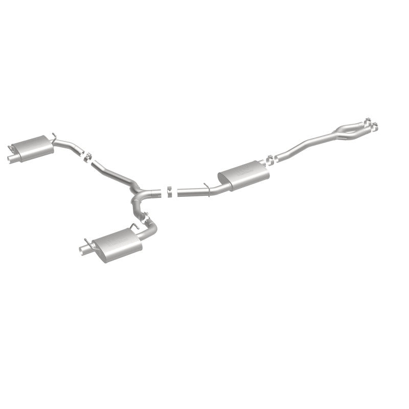 MagnaFlow Cat-Back SS Salida trasera doble dividida 2015 Dodge Charger/Chrysler 300C 3.6L V6 (usa puntas OEM)