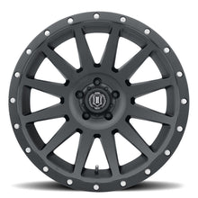 Cargar imagen en el visor de la galería, ICON Compression 20x10 5x150 -19mm Offset 4.75in BS 110.10mm Bore Satin Black Wheel