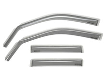 Cargar imagen en el visor de la galería, WeatherTech 07+ Jeep Wrangler Unlimited Front and Rear Side Window Deflectors - Light Smoke
