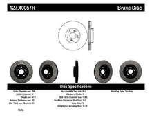 Load image into Gallery viewer, StopTech 02-06 Acura RSX Type S / 06-09 Honda Civic Si Slotted &amp; Drilled Right Front Rotor