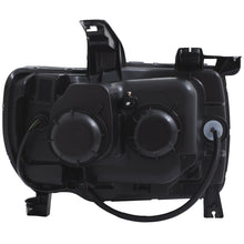 Cargar imagen en el visor de la galería, ANZO 2015+ GMC Canyon Faros delanteros proyectores con diseño estilo tablón negro con ámbar