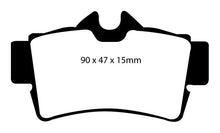 Cargar imagen en el visor de la galería, Pastillas de freno traseras EBC 94-98 Ford Mustang 3.8 Bluestuff