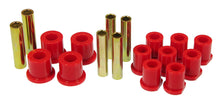 Cargar imagen en el visor de la galería, Prothane 80-97 Ford (w/ Molded Shackles) Spring Bushings - Red