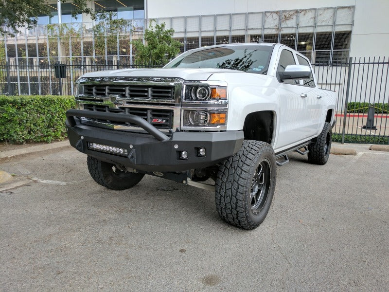 Road Armor 14-15 Chevy 1500 Stealth parachoques delantero con protector pre-runner - Tex Blk