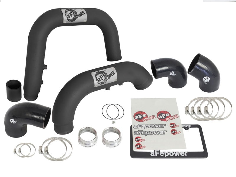 Combo de tubos intercooler negros aFe BladeRunner 2016 GM Colorado/Canyon I4-2.8L (td)