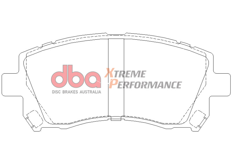 DBA 02-03 Subaru WRX / 98-01 Subaru Impreza XP650 Pastillas de freno delanteras