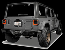 Cargar imagen en el visor de la galería, Oracle Jeep Wrangler JL Black Series LED Tail Lights SEE WARRANTY