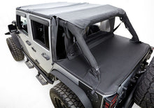 Cargar imagen en el visor de la galería, Rampage 2007-2018 Jeep Wrangler(JK) Unlimited 4 puertas Tonneau Cover - Diamante negro